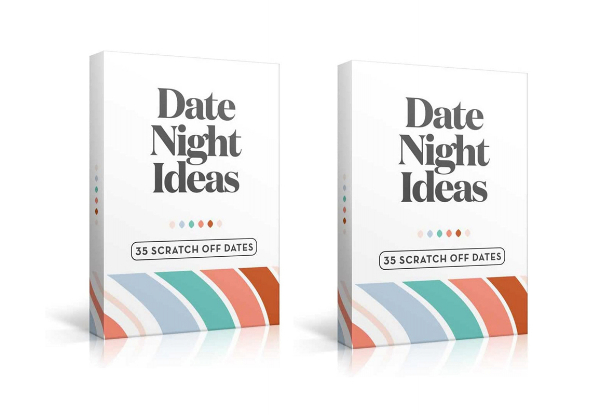 Date Night Ideas Scratch Card Set - Option for Two Sets