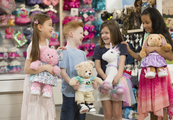 Build-a-Bear Birthday Party Celebration incl. Personalised Bears & a Party Host to Guide the Adventure - Options for 6 or 12 Guests - Auckland, Tauranga, Wellington & Christchurch Locations