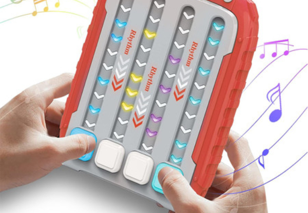 Handheld Quick Push Rhythm Game Machine - Two Colours Available