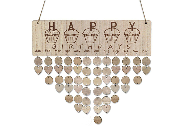 DIY Wooden Calendar - Three Styles Available