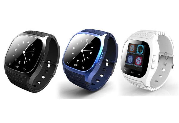 Round Bluetooth Smartwatch Range - Three Colours Available with Free Metro Delivery