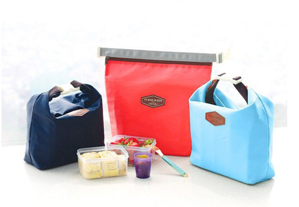Thermal Insulated Lunch Bag - Three Colours Available with Free Delivery