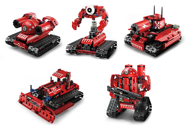 5-in-1 Remote Control & APP Programmable Robot Educational Toy Kit