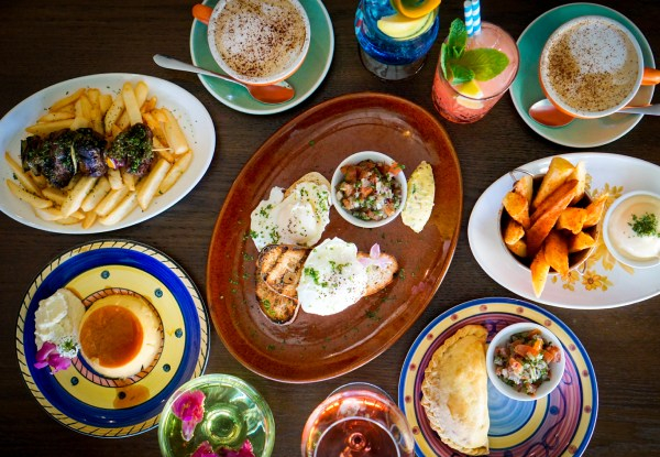 Two Hour Latino Bottomless Brunch with Cocktails or House Wine for Two People - Options for up to 10 People