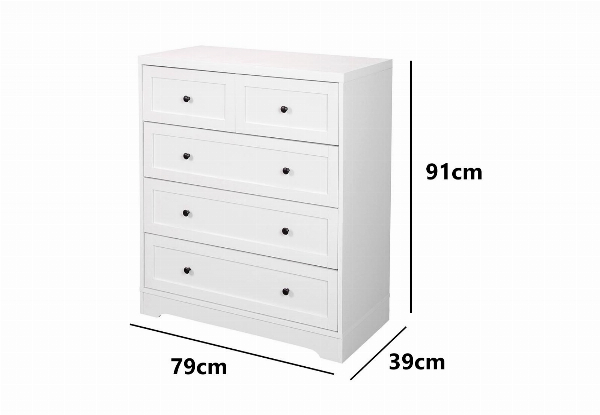 Franska Five-Drawer Tallboy