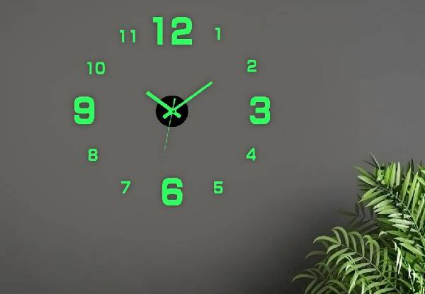Glow-in-the-Dark Clock