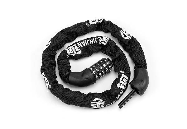 Five-Digit Combination Bicycle Chain Lock - Three Colours Available