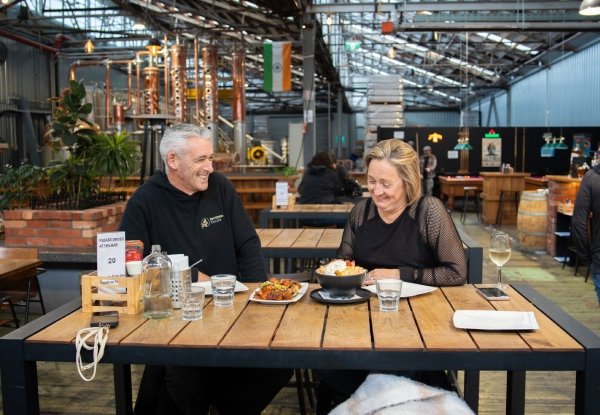 The Witching Hour Mini Golf Experience & Tapas or Entrees at Wild Kiwi Distillery - Options for Two, Four or Six People