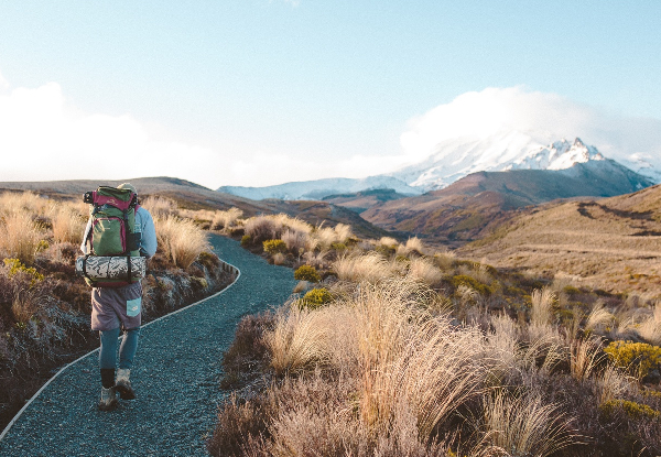 Two-Night Ohakune Tongariro Crossing Epic Adventure incl. Accommodation, Return Transport to Tongariro Crossing, Cooked Breakfast & Hot Tub Access - Three Accommodation Options Available & Option for One or Two People