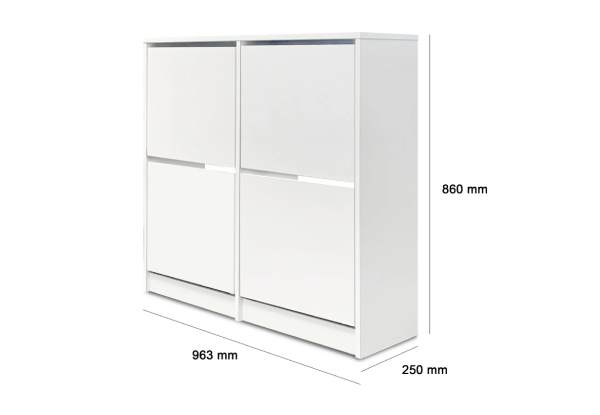 Enkel Contemporary Shoe Cabinet