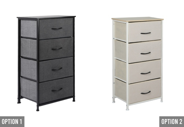 Levede Tallboy Storage Cabinet - Available in Two Colours & Six Options