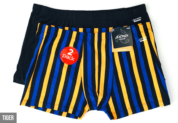 Two-Pack of Men's Jockey Skants Trunks - Range of Colours & Sizes Available