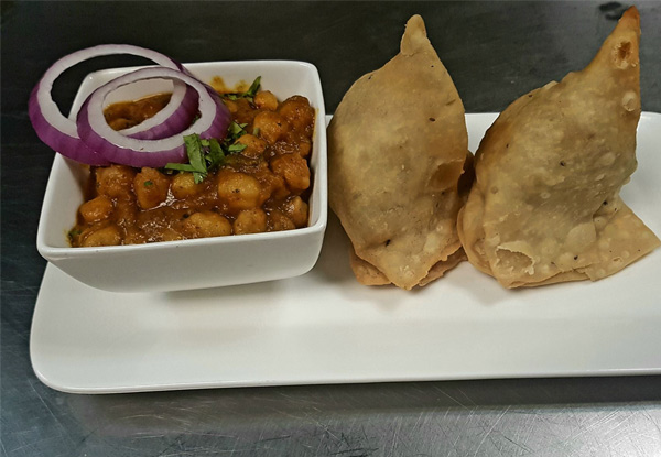 Two Course Indian Dinner incl. Poppadom, Rice, Naan & Any Two Curries for Two People - Vegetarian Option Available