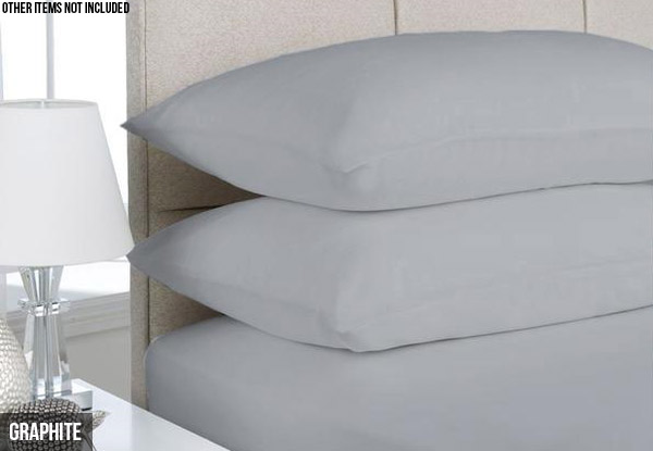 Three-Piece Park Avenue 175 GSM Egyptian Cotton Flannelette Sheet Set - Five Sizes & Range of Colours Available with Free Delivery