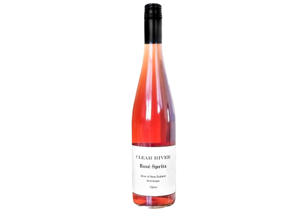 12 Bottle Case of Clear River Spritz Rosé