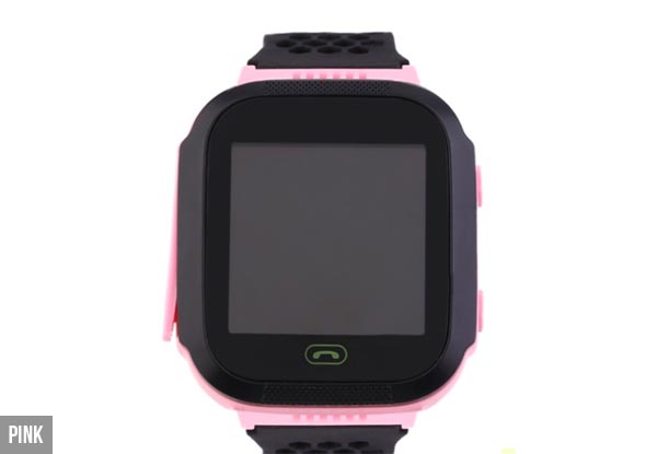 3G Kids' Touch Screen Smart Watch with SOS Monitoring GPS & Flashlight - Two Colours Available