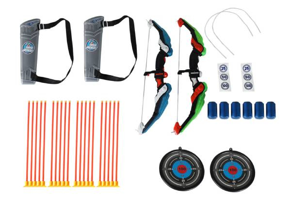 Kids Archery Bow & Arrows Toy Set