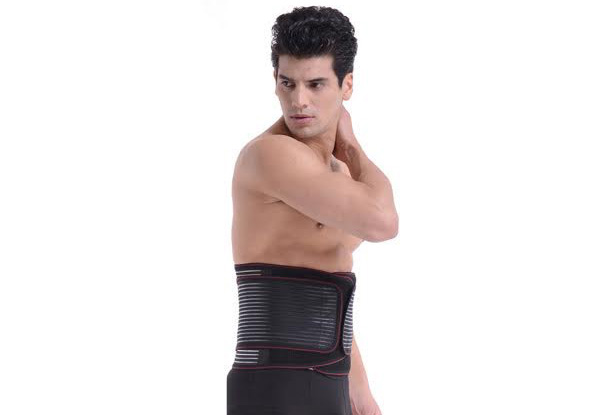 Self-Heating Lower Back Brace Belt - Four Sizes Available