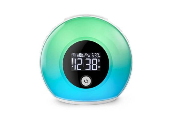 Wireless Wake Up Lamp with Digital Alarm Clock