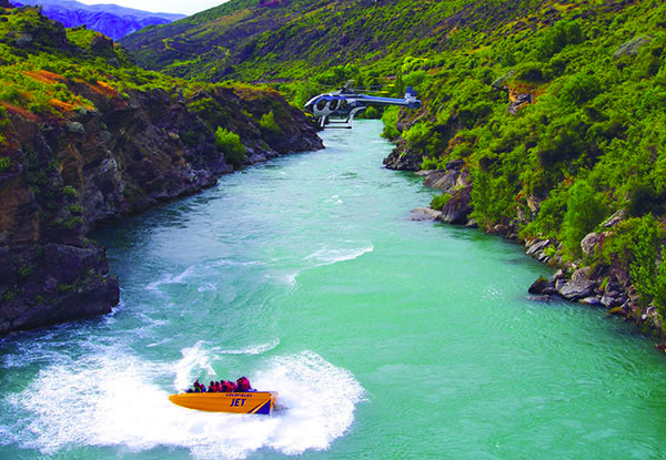 Adult Goldfields Jet Boat Experience on the Kawarau River - Option for Two People