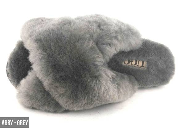 Ugg Slipper Slides - Two Styles, Three Sizes & Three Colours Available