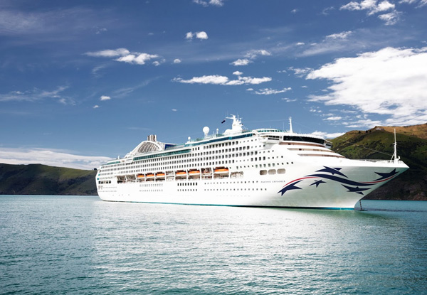 Per Person Twin-Share Fly/Cruise Australia Package Aboard the Pacific Explorer incl. Meals, Entertainment & International Flights