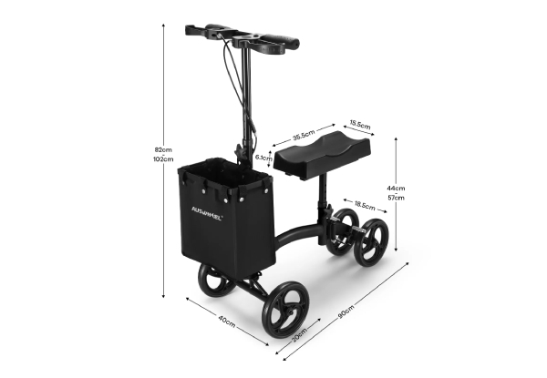 Steerable Knee Walker Scooter Mobility Equipment - Two Colours Available