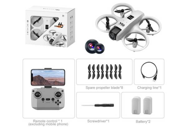 Four-Channel & Six-Axis Remote Control Drone - Available in Three Colours