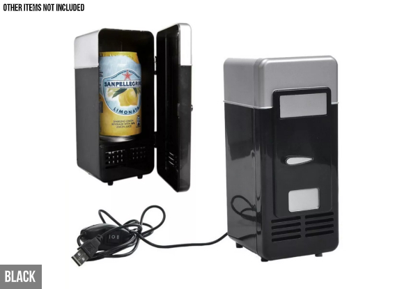 USB Mini Refrigerator - Two Colours Available & Option for Two with Free Delivery