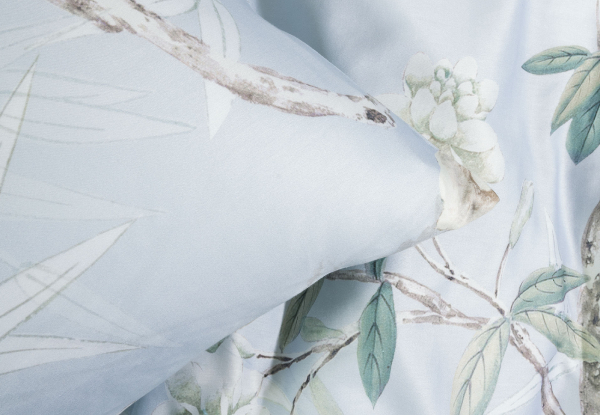 Savona Anika Duvet Cover Set - Available in Four Sizes & Option for Extra European Pillowcase