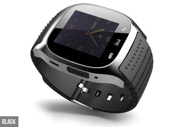 Round Bluetooth Smartwatch Range - Three Colours Available with Free Metro Delivery