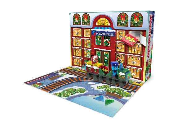 Magna-Tiles 34-Piece Advent Calendar Set - Option for Two Sets