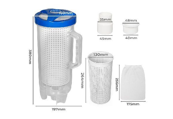 Traderight Pool Leaf Suction Cleaner - Two Sizes Available