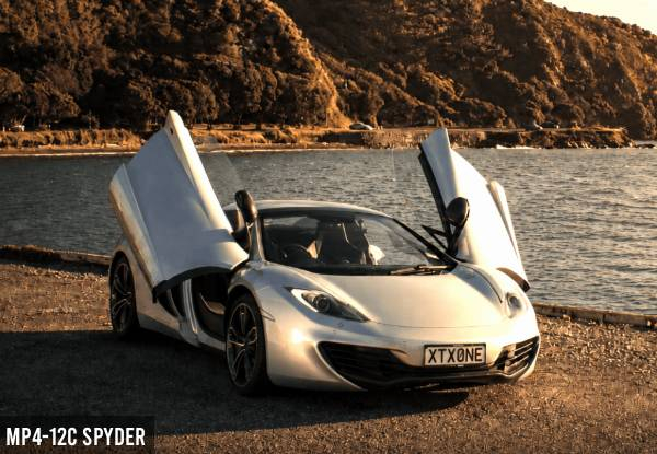 10-Minute Supercar Passenger Experience in a McLaren MP4-12C Spyder or McLaren 570S Spyder - Option for 20-Minutes