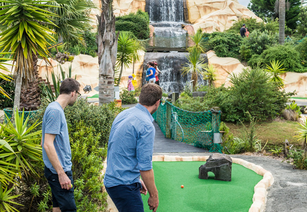 18 Holes of Mini Golf on the Captain's Course or Blackbeard's Course - Option for Both Courses