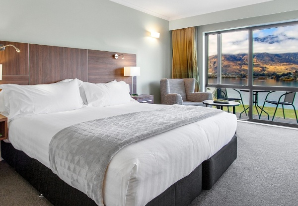 Four-Star, One-Night Queenstown Getaway for Two People in a Standard Room incl. Breakfast, Late Checkout, Bicycle Hire, Parking & Access to Sauna & Hot Tub - Options for Lake View Room, Two Nights with $50 F&B Voucher or Three Nights with $100 F&B Voucher