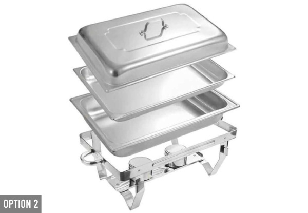 11L Stainless Steel Chafing Dish Food Warmer - Three Options Available