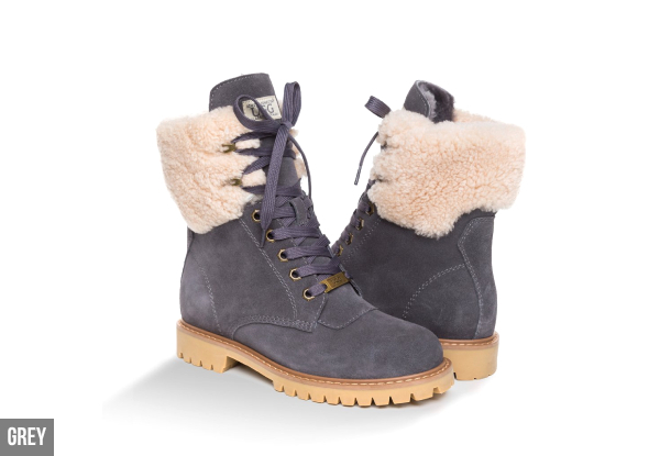 OZWEAR UGG Womens Liliana Shearling Boots - Three Colours & Five Sizes Available