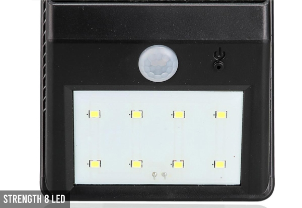 Super Bright, Strength 8 LED Motion Sensor Security Light - Options for Two & Strength 16 LED Available