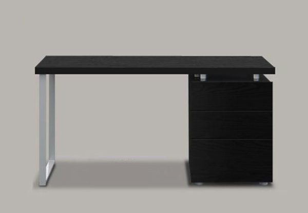 Stylish White or Black Computer Desk