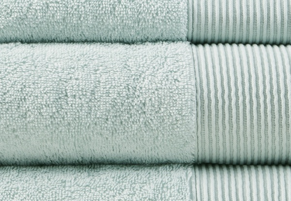 Six-Piece Cloud Linen Retreat Cotton Tencel Towel Set - Five Colours Available