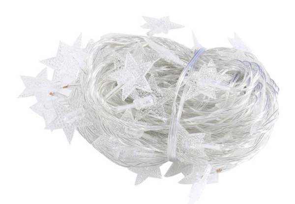 LED Stars Copper Wire Fairy String Light - Three Colours Available