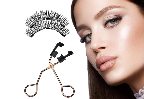 Four Pairs of Magnetic False Eyelash Extensions