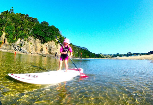 One-Hour Stand-Up Paddle Board Hire for One Person - Options for Two, Four or Six People & to incl. Lesson