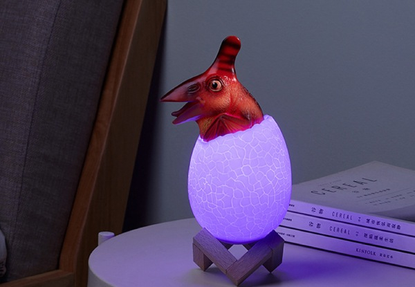 Dinosaur Touch Control Lamp - Four Styles Available & Option for Two