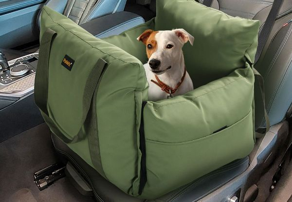 PaWz Washable Pet Car Seat Booster - Two Colours Available