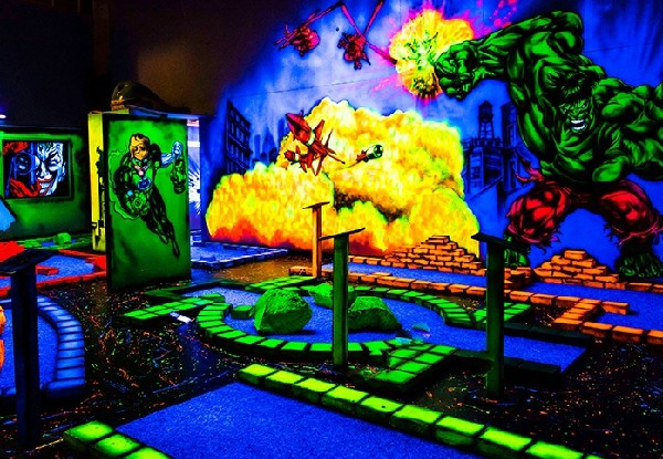 Laser Tag Game for One-Person - Options for Three Games or to incl. Mini-Golf