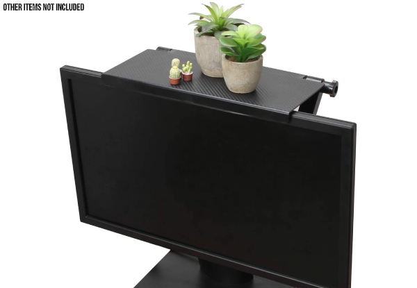 Adjustable TV Top Storage Shelf - Option for Two or Four