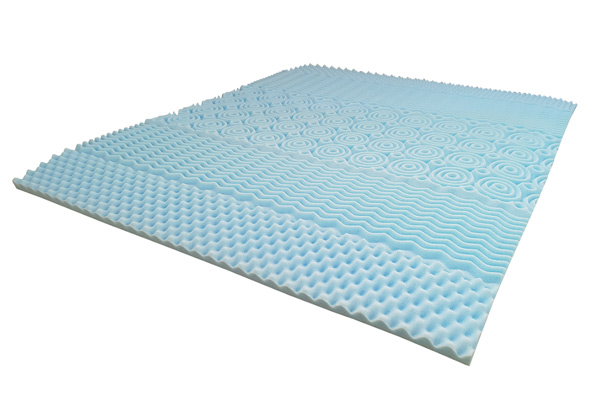 Gel Memory Foam Mattress Topper - Two Sizes Available