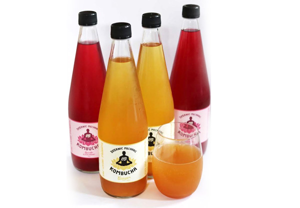 OM Kombucha Four-Pack -Two Flavours & Mixed Option Available